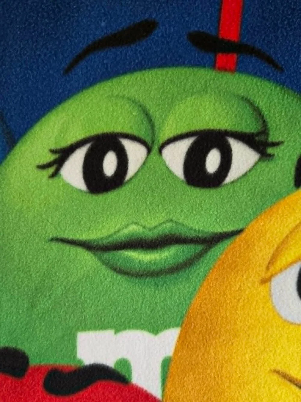 M&Ms World Fleece Throw Blanket 50